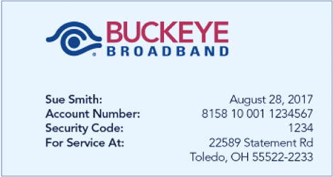 New User Registration | Buckeye Broadband